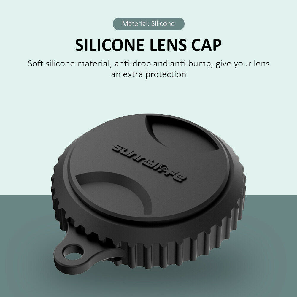 1 inch Wide Angle Lens Cover Silicone Lens Protector Cap for Insta360 One R @