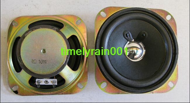 2pcs 4" inch 102mm 4ohm 4Ω 10W ultra-thin speaker Multimedia Loudspeaker DIY