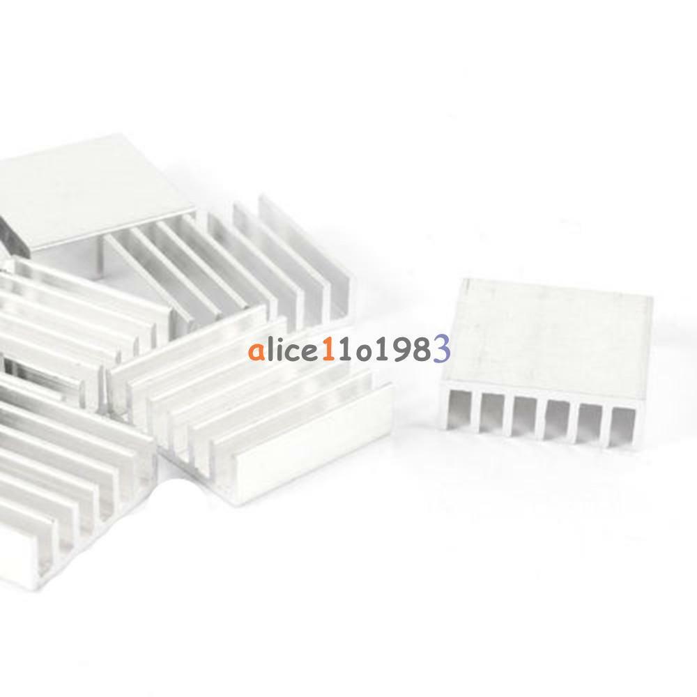 10PCS 20*20*6mm High Quality Aluminum Heat Sink for LED Power Memory Chip IC