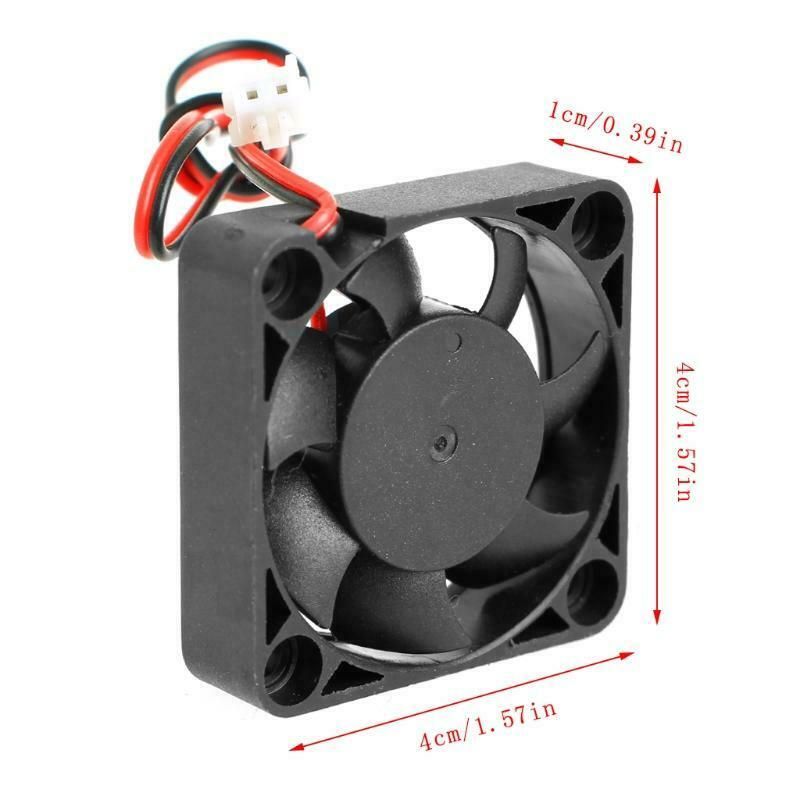 DC 24V 0.10A 2-Pin 40x40x10mm PC Computer CPU System Brushless Cooling Fan 4010