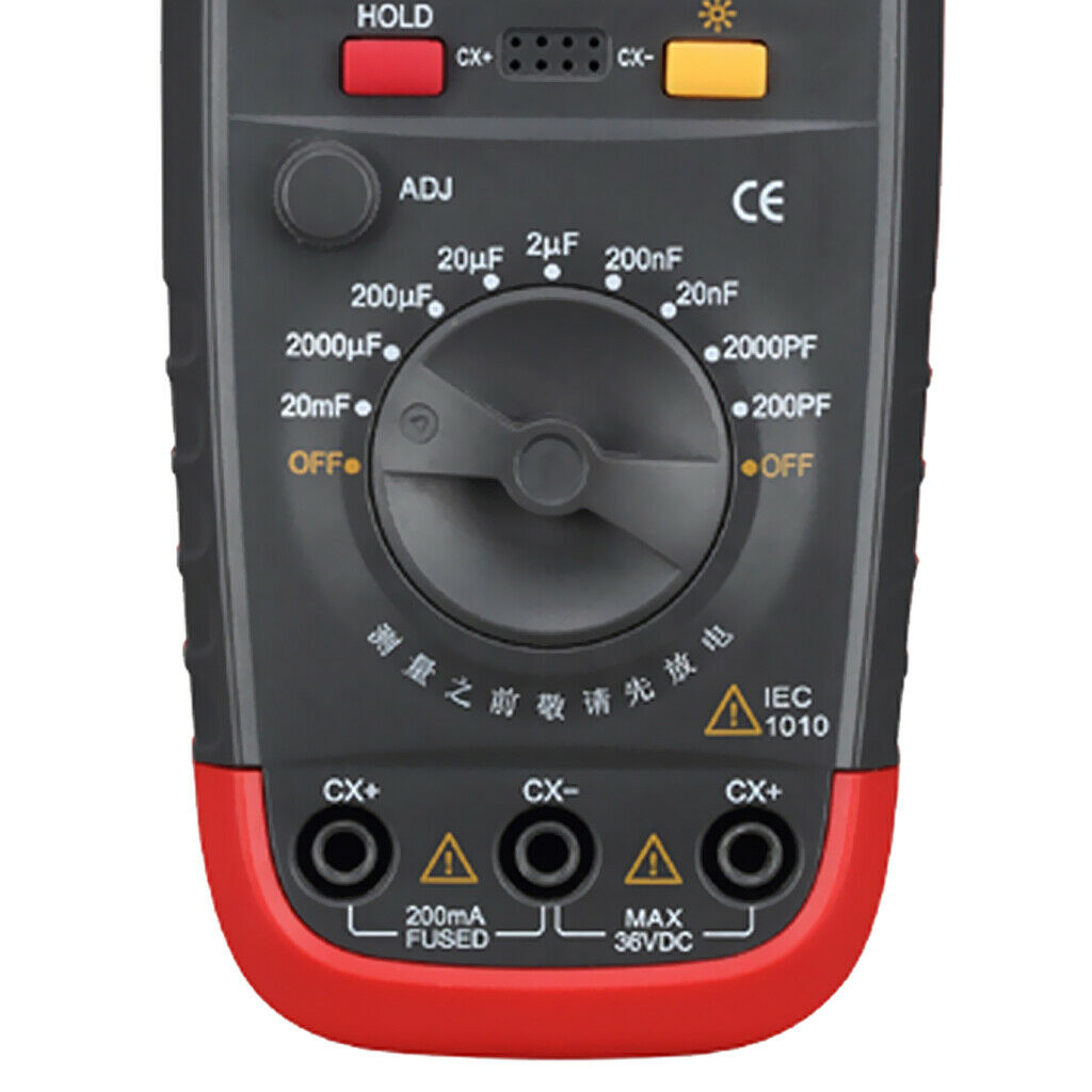 Mini Multimeter LCD Digital Capacitance Meter Capacitor Tester BackLight