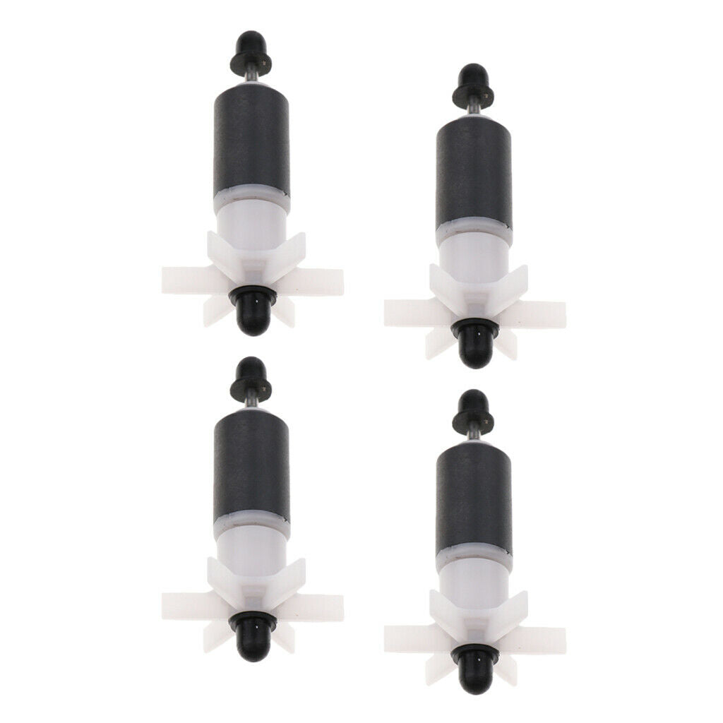 4Pieces Spare Rotor Filter Replacement Rotor Aquarium Parts External Filter