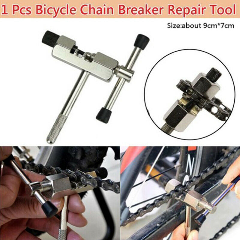 Bicycle Tools Bike Steel Chain Breaker Splitter Cutter Repair Tool Silv.l8