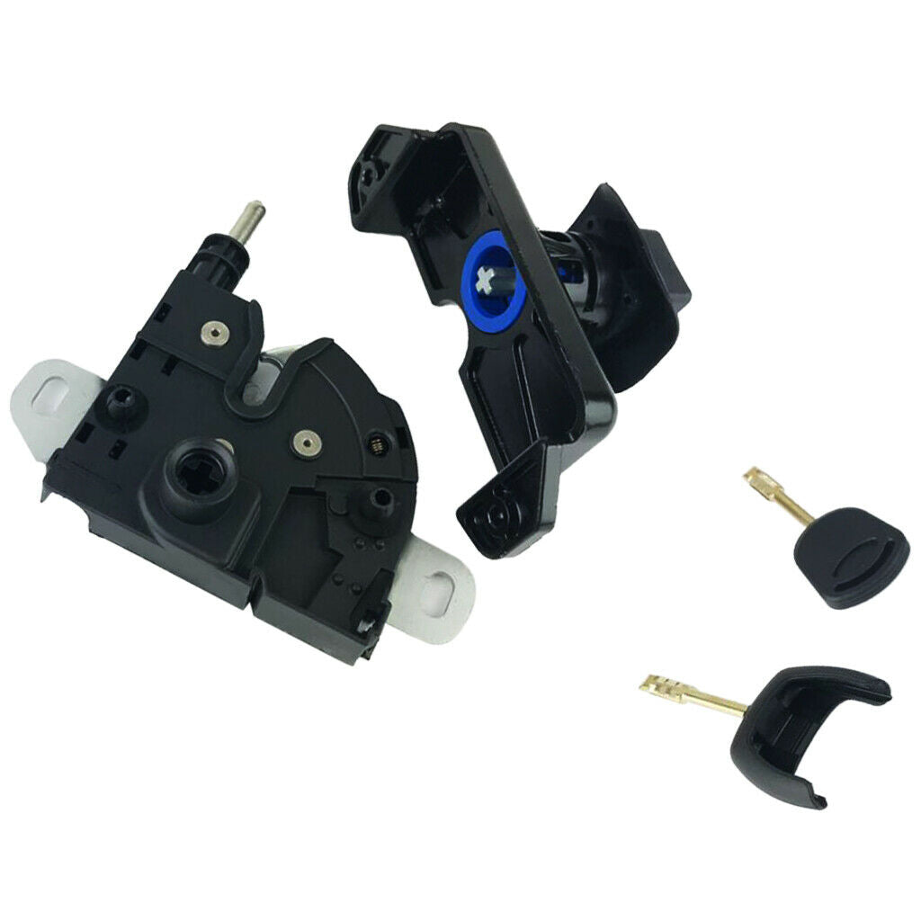 Black Bonnet Hood Catch Latch with 2 Keys for Ford Transit Mk7 06-11 1476762