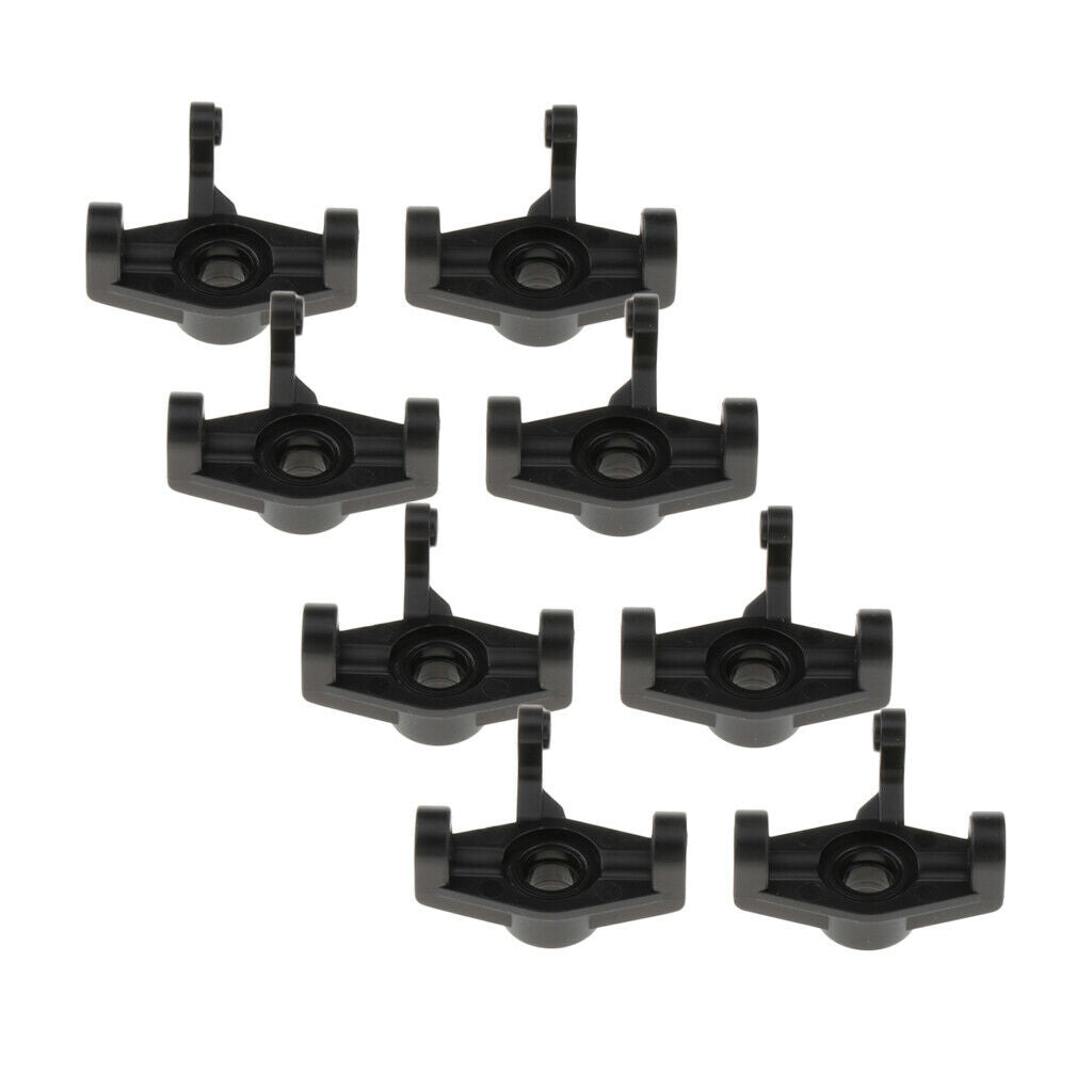 8 lot 1/14 RC Vehicle Car Front Hub Carrier Plastic for WLtoys 144001 Accs