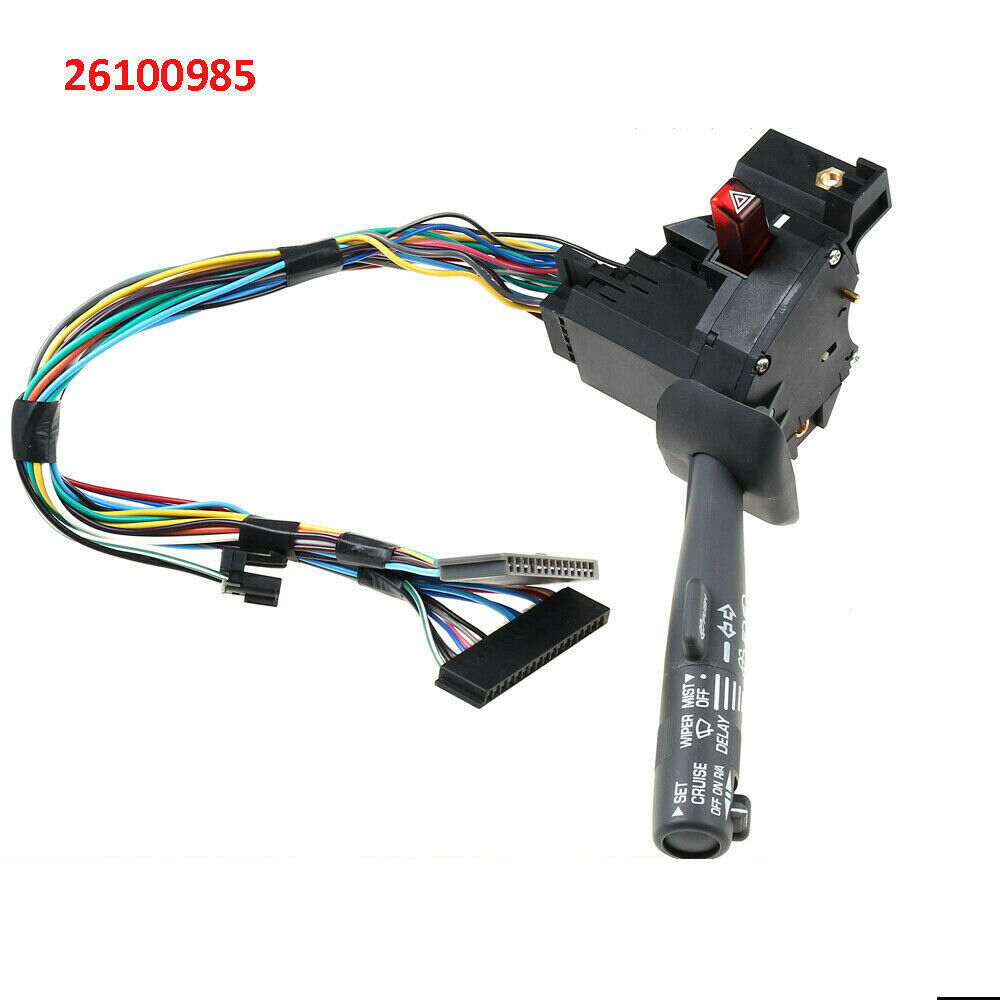 Windshield Wiper Arm Turn Signal Lever Switch w/ Cruise Control For Chevy / GMC