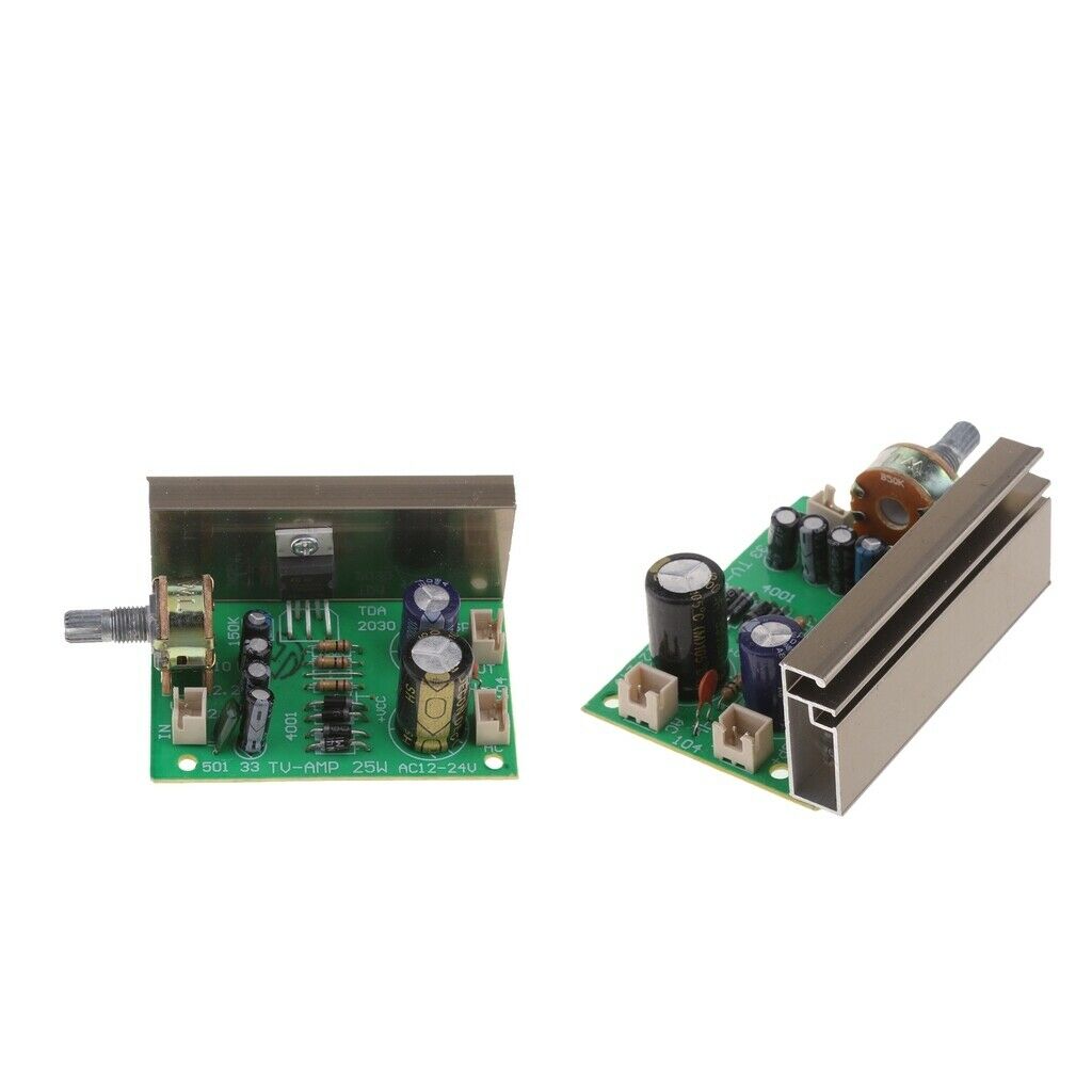 Lovoski 2x Tda2030 One-channel Mono 20w Ac/Dc 12v for Audio Amplifier Board