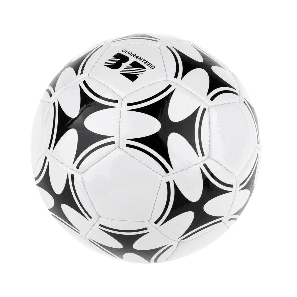 2X Durable Soccer Ball Size 3 Standard Football Training Balls and Carry Net