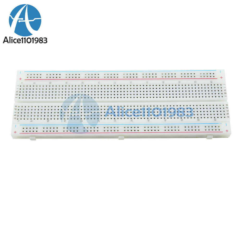 10 X Solderless MB-102 MB102 Breadboard 830 Tie Point PCB BreadBoard For Arduino