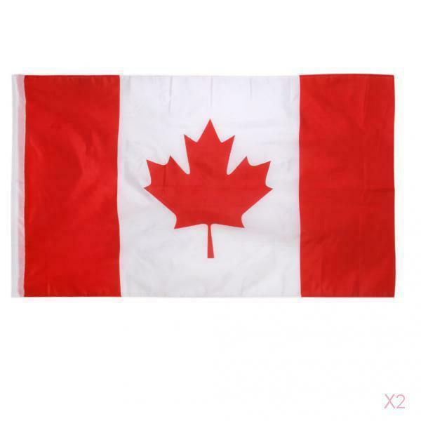 2x 5 X 3FT World National Country Flags Country Fan Banner UK US AU Canada