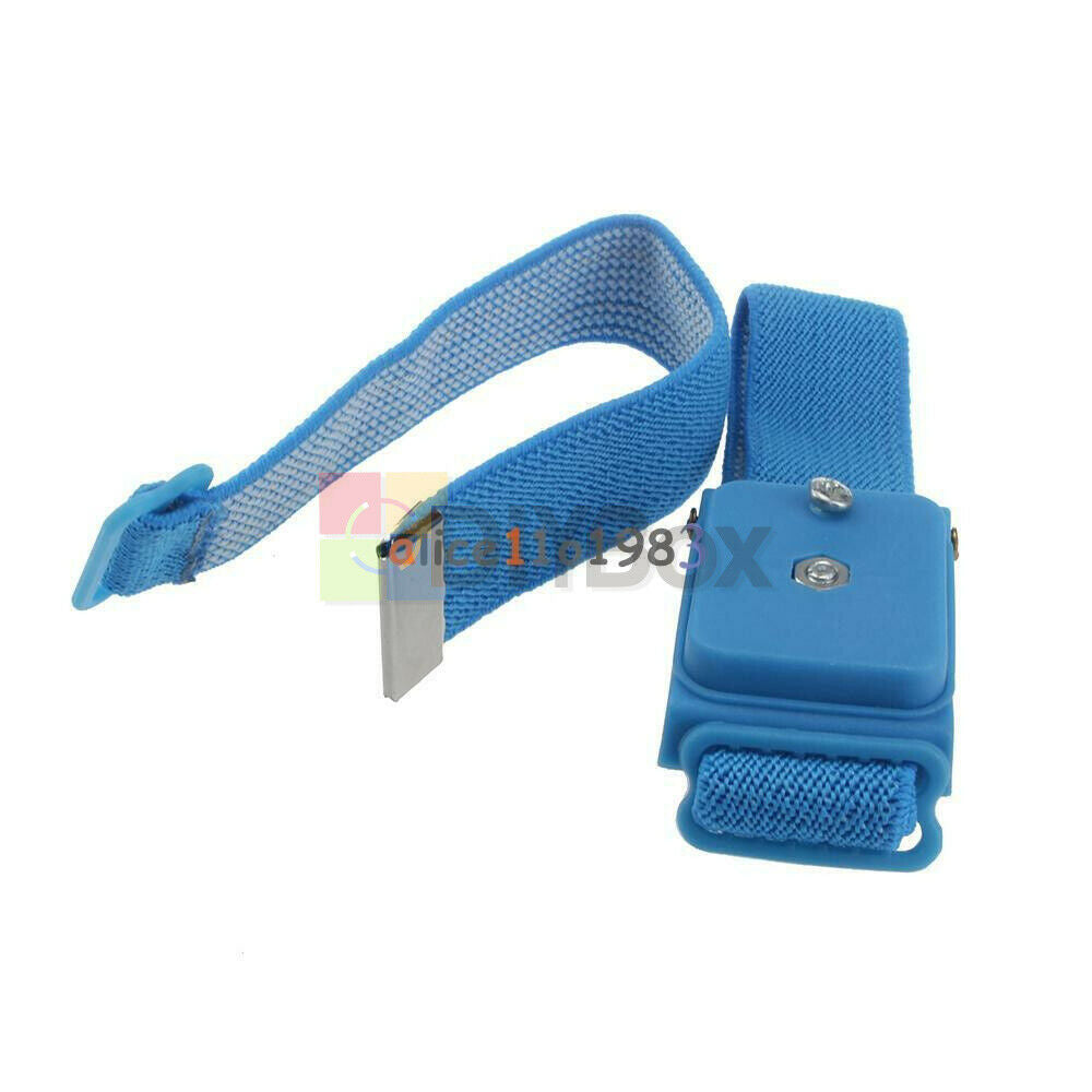 5PCS Cordless Anti-Static Wireless Wrist-Band Wristband Strap Discharge Cables