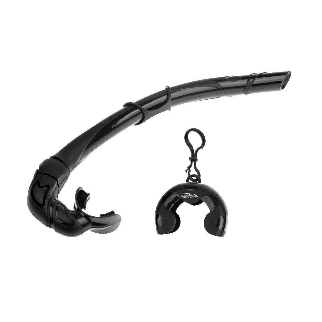 foldable silicone underwater diving snorkel breathing tube wet type