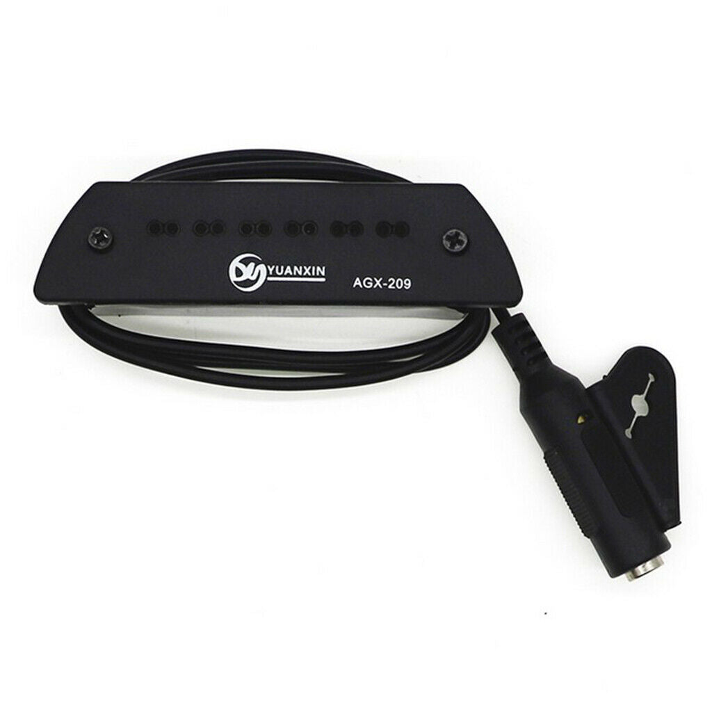 Tone And Volume Control Guitar Pickup For Acoustic Guitar Cable Length 2.8''