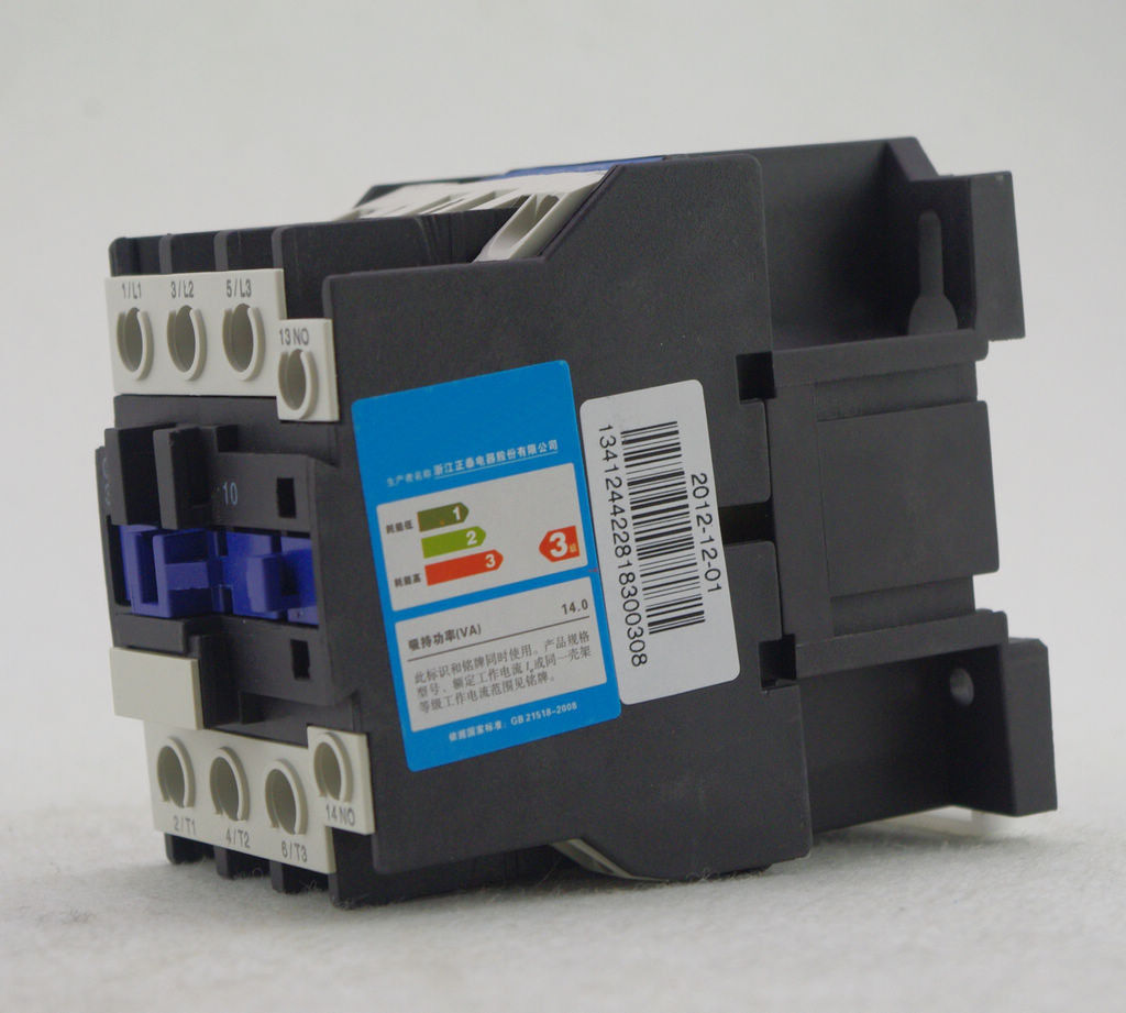 AC Contactor Motor Starter Relay (LC1) CJX2-3210 3P+NO 660/690V Coil 32A 18.5KW