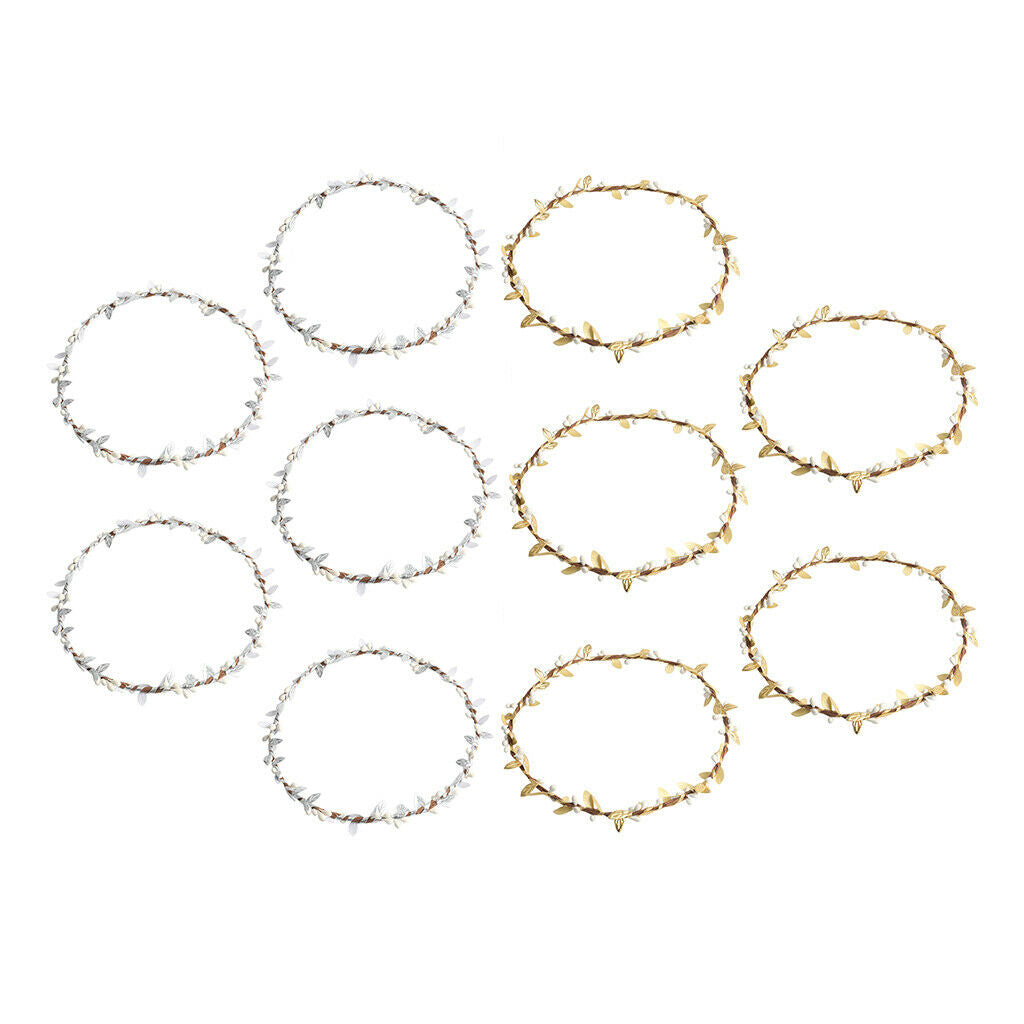 DIY Flower Wreath Headband Bride Bridesmaid Headwear Decorate Wedding Party