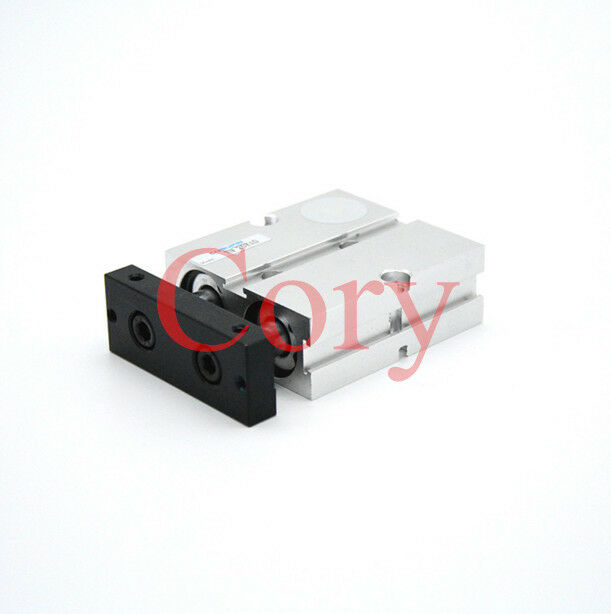 1PC Air Cylinder Double Action Double Rod 20mm Bore 30mm Stroke 10mm Rod Diamete