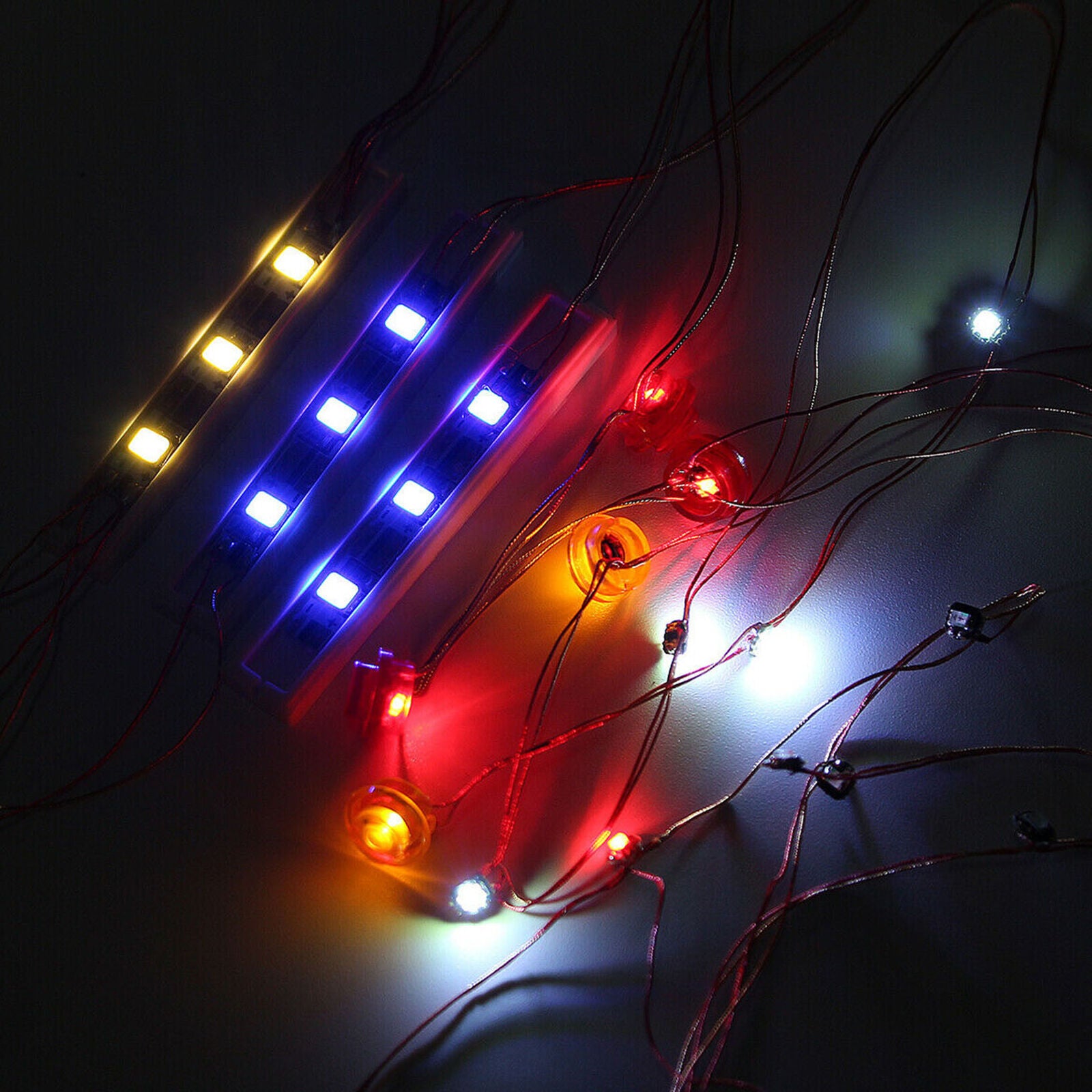 42111 Technic Doms For Dodge Charger Bricks USB LED Light Lighting Kit