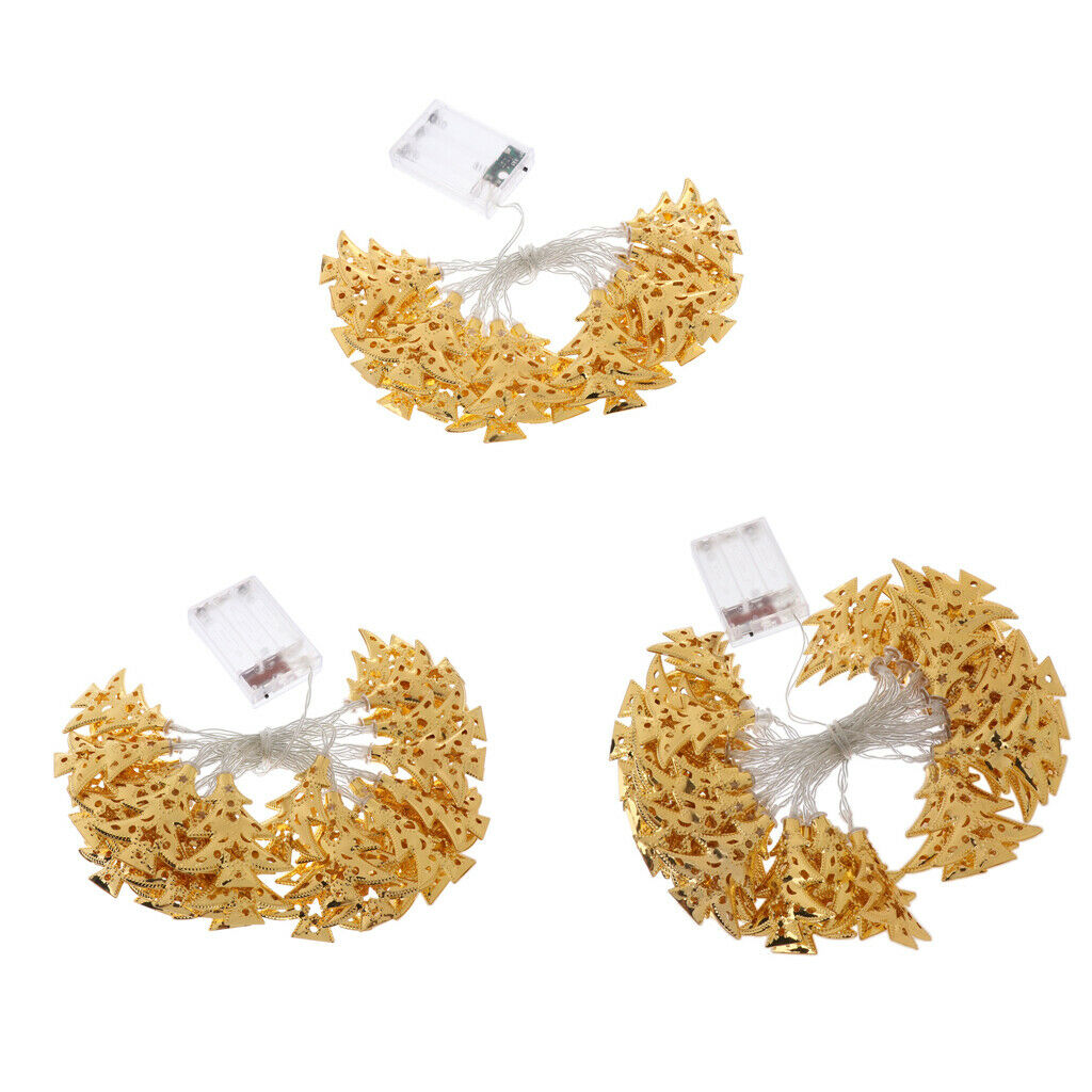 Christmas Tree Warm White String Fairy Light Chain Lamp Decor 2m 20LED