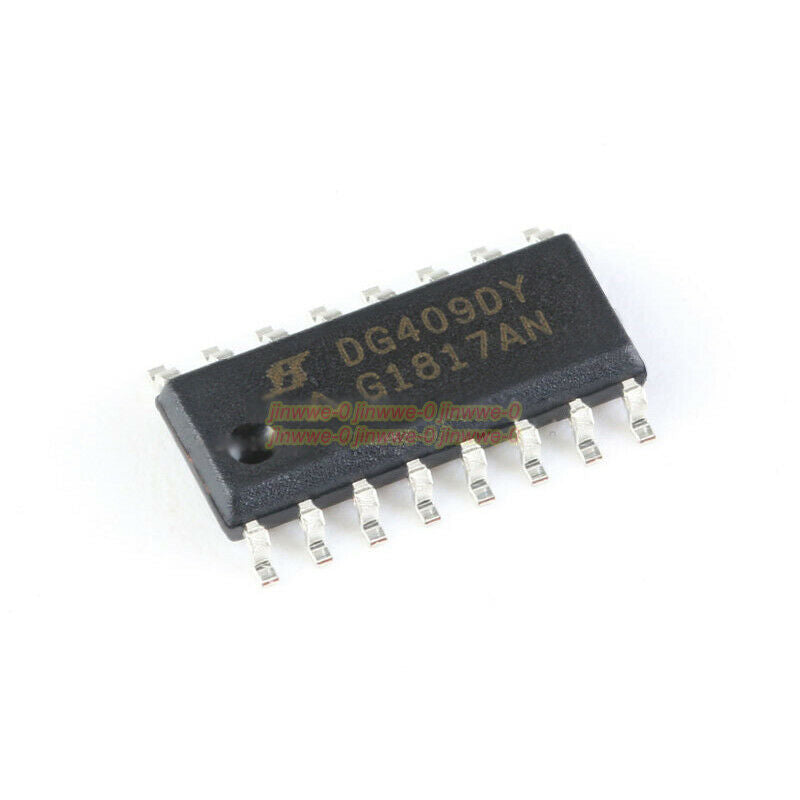 1pcs DG409DY-T1-E3/SOIC-16 Dual 4-channel CMOS analog multiplexer chip