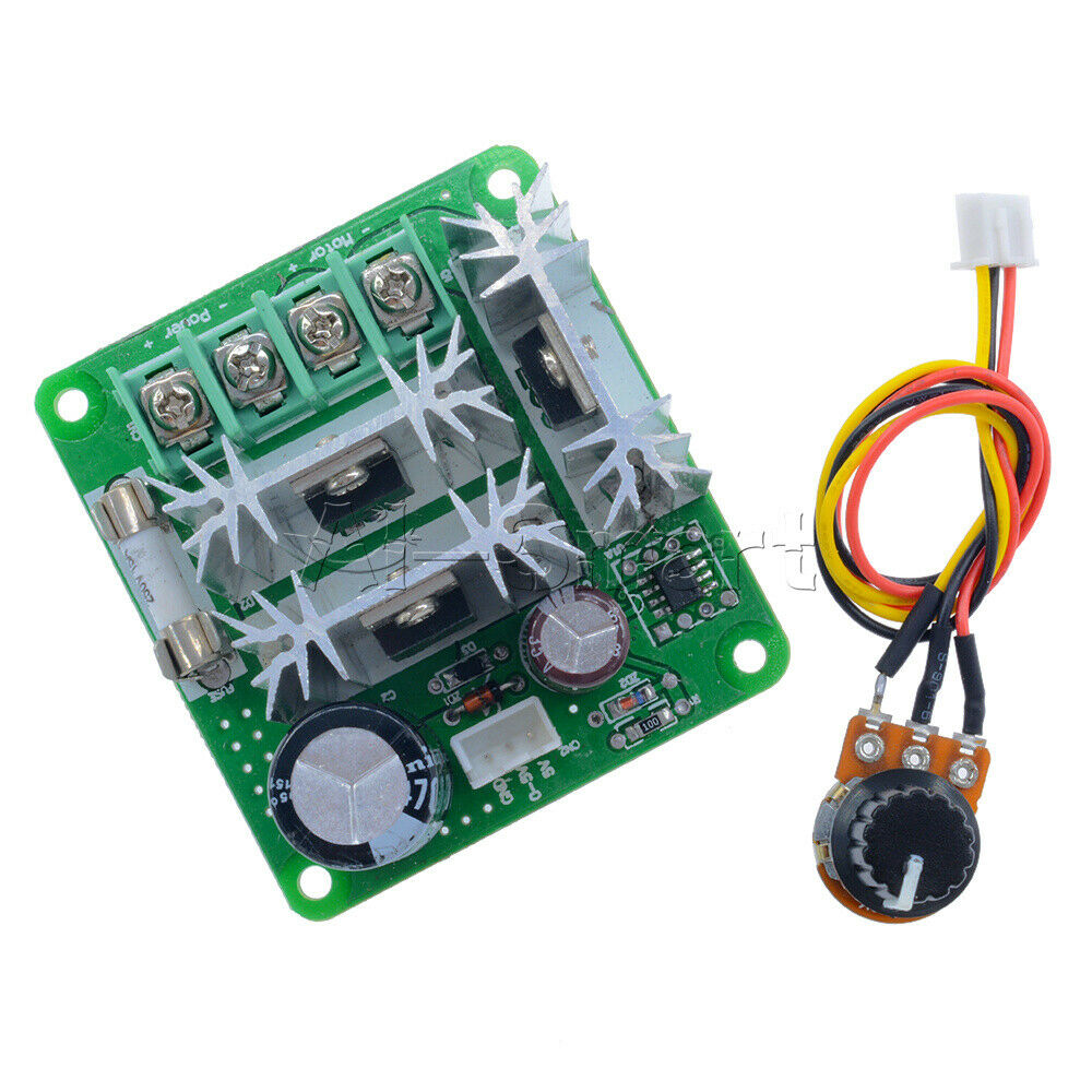 6V-90V 15A Pulse Width Modulator PWM DC Motor Speed Controller Control Switch
