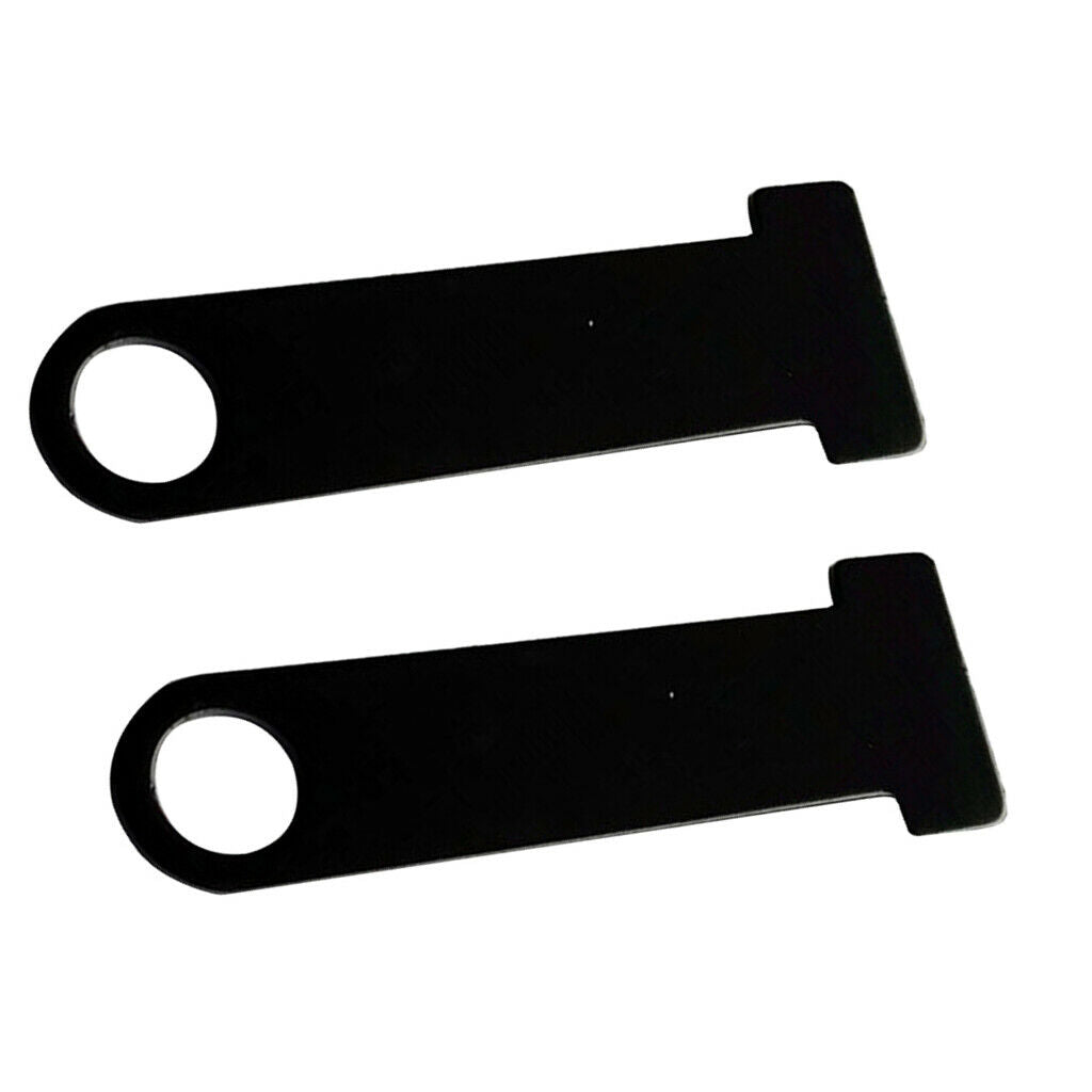 2 lot Motorbike Scooter Helmet T Bar Lock Extender for Quick Release Buckle