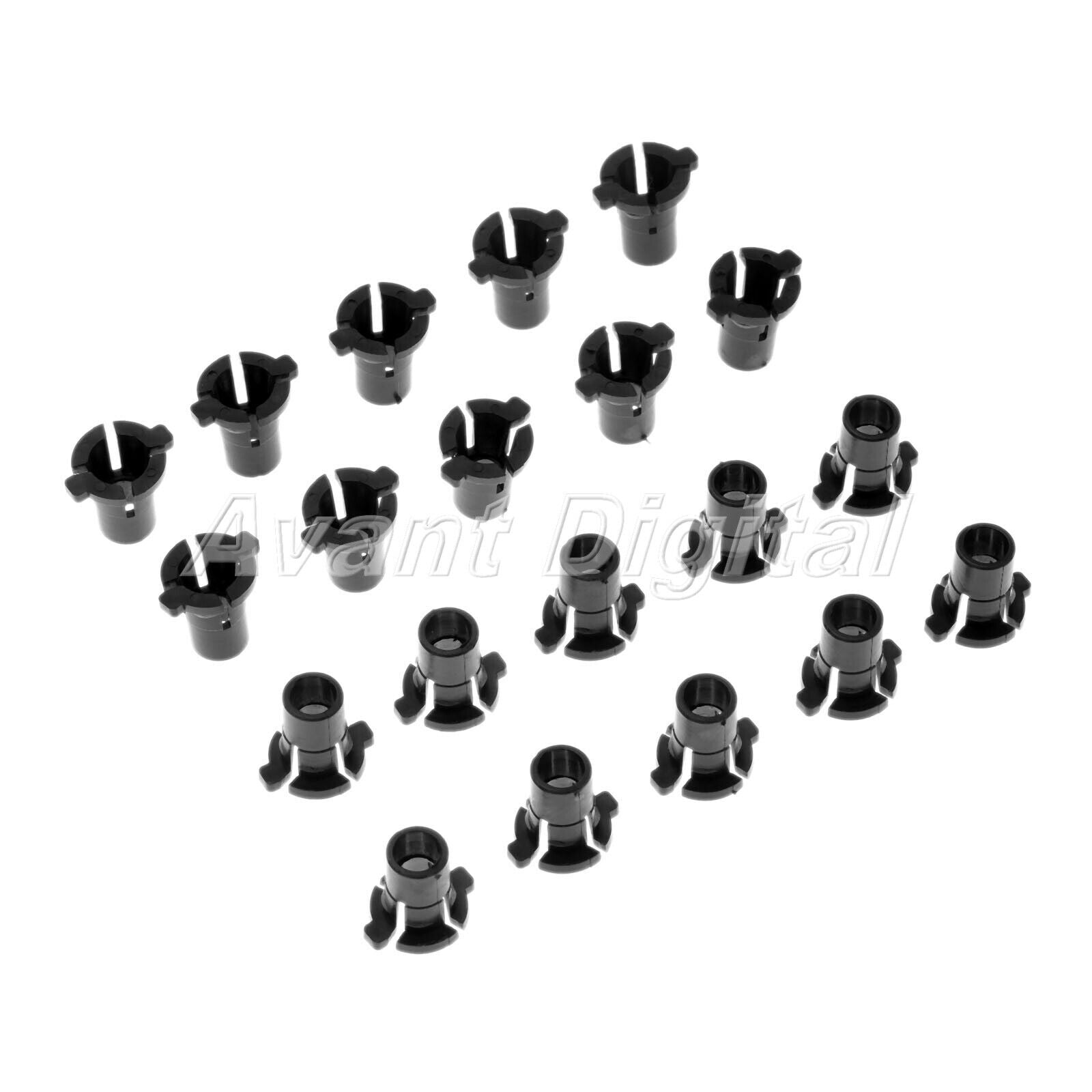 20Pcs Clip Fastener Bumper Rivets Fender Fit for E30 3 E32 7 E34 5 Series