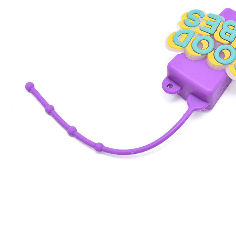30ml Cute Animal Silicone Case Holder With Empty Bottle Lotion Shower Baby Fu.DD