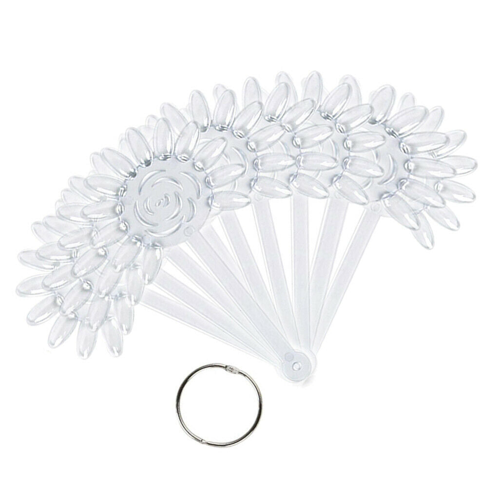 240 Packs Plastic Nail Practice Training Sticks Polish Display Board Wheel