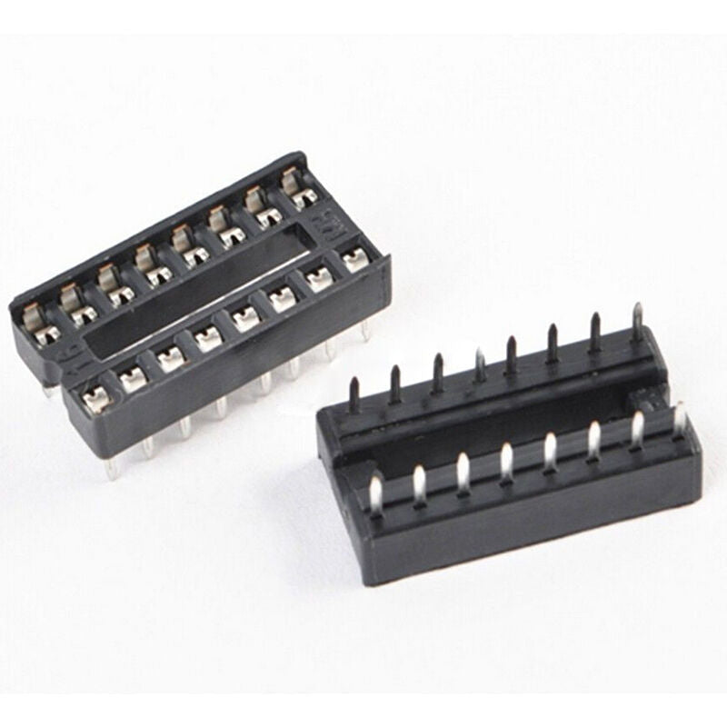 Splendid 30PCS 16-Pins DIP IC Sockets Adaptor Solder Type Socke.l8