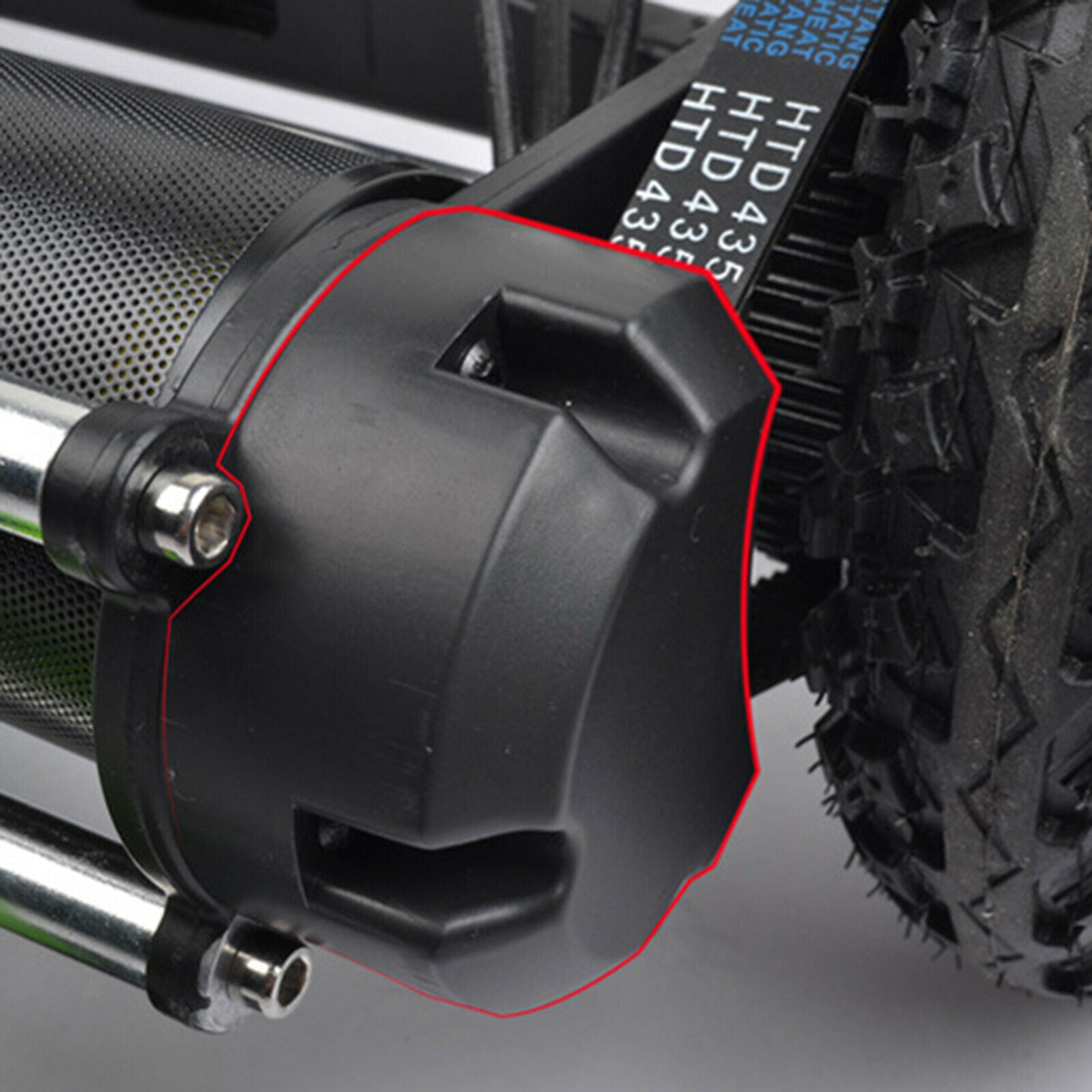 Electric All Terrain Off Road Skateboard Belt Case Driver Roller Cover Parts