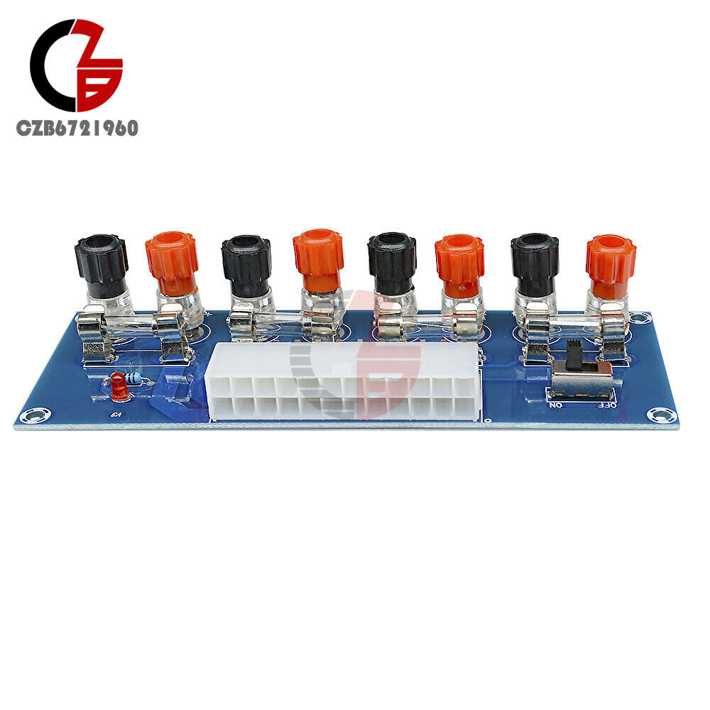 2PCS XH-M229 24 pin Desktop PC Power ATX Transfer Board Power Supply Test Module