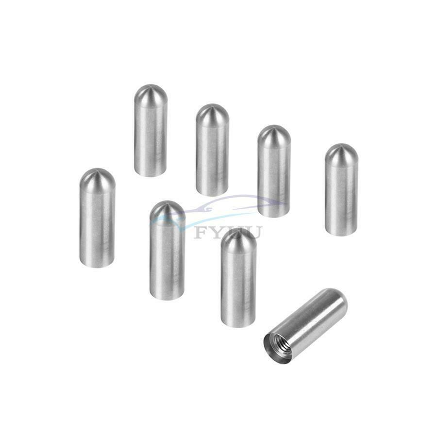 8PCS Car Door Hinge Pin Bolt Guide Liner For 2007-2019 Wrangler JK JL 2007-2019