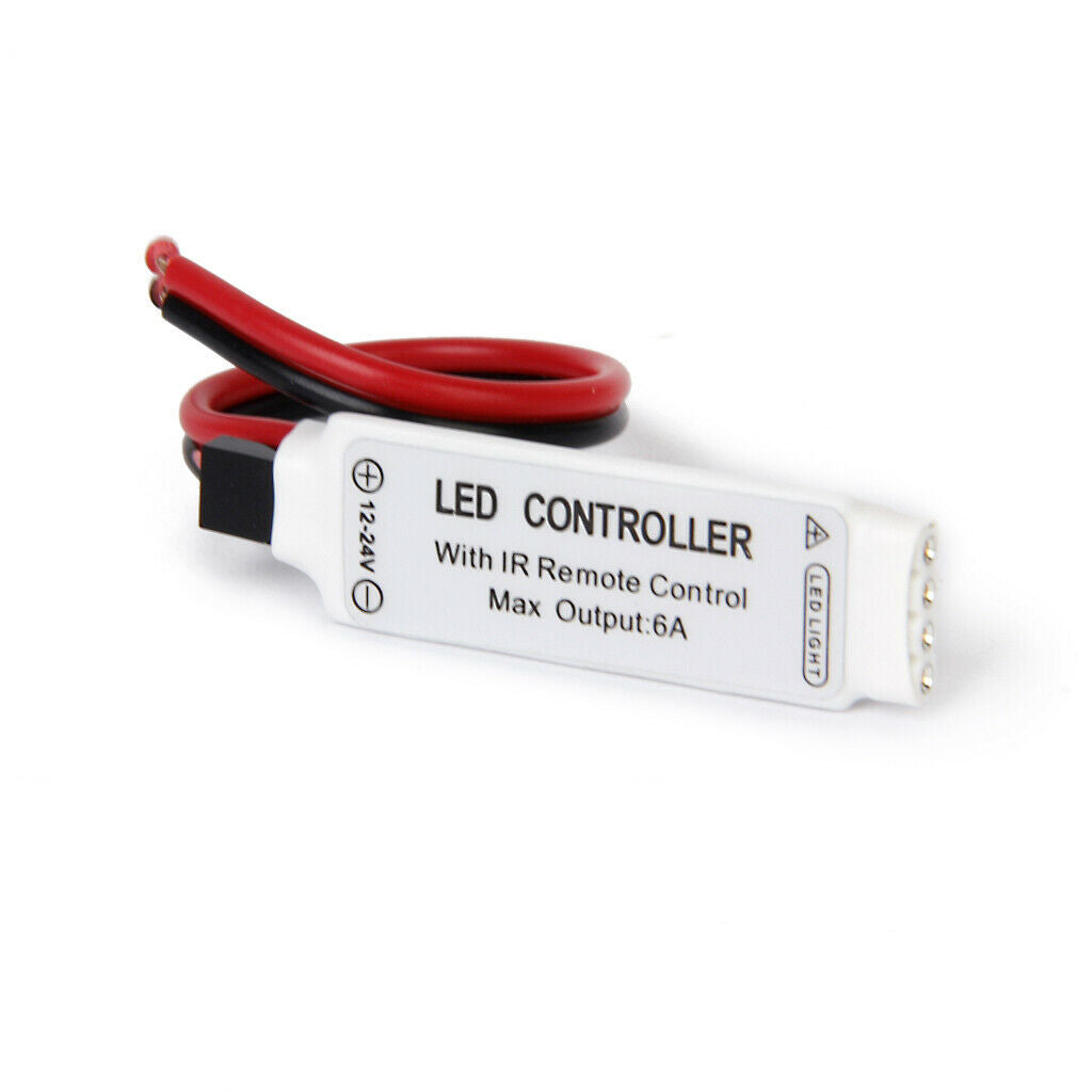 Thin IR Remote Control With 24 Keys For LED Strips SMD 3528 5050 RGB