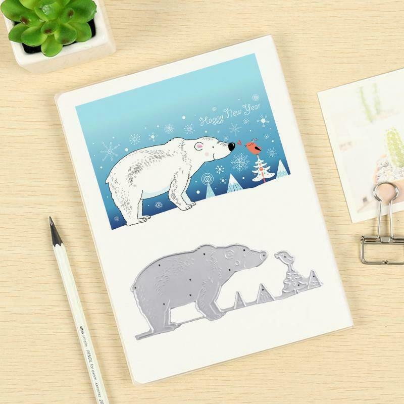 Baby Newborn Night Stencil DIY Printing Steel Mould for Scrapbook Album Paper
