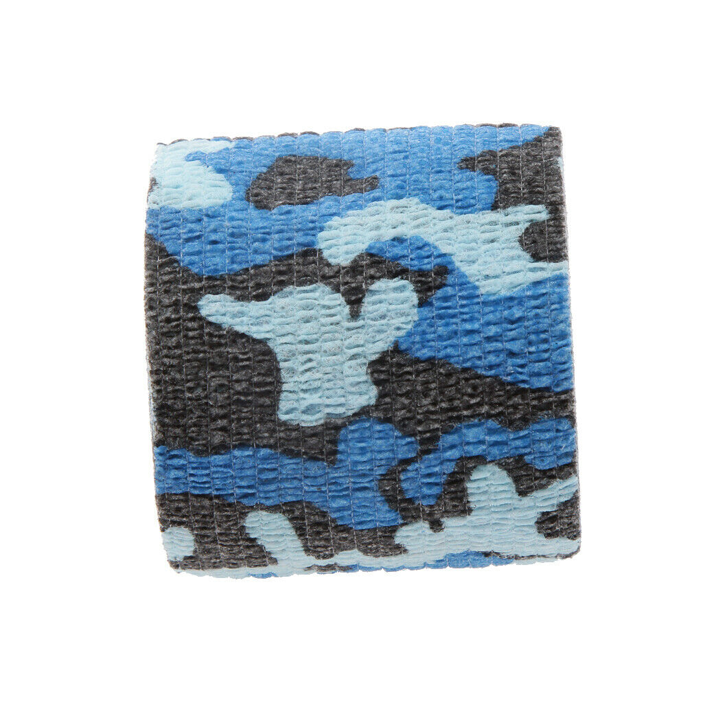 2Pcs Camouflage Tape Roll Hunting Shooting Stealth Wraps Cover Bandage 4.5m x