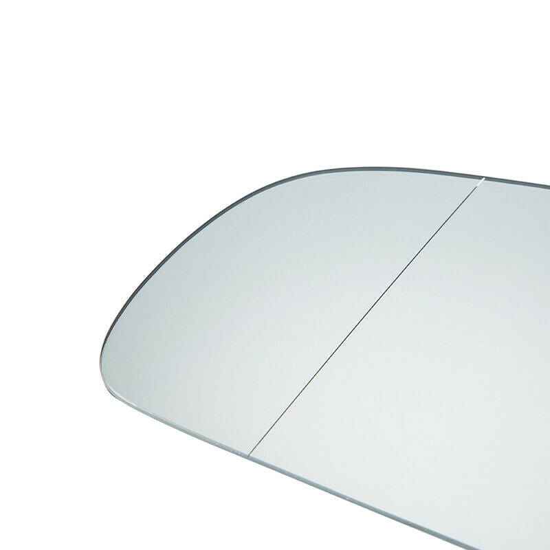 Fits Audi A3 A4 A6 2001-2008 Front Driver Left Side Mirror Glass White Heated