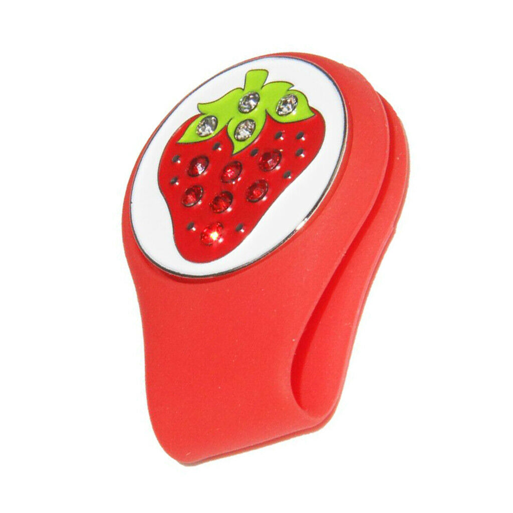 Pieces Magnetic Clip Golf Marker Clamp Detachable Pattern Plate Collar Clip