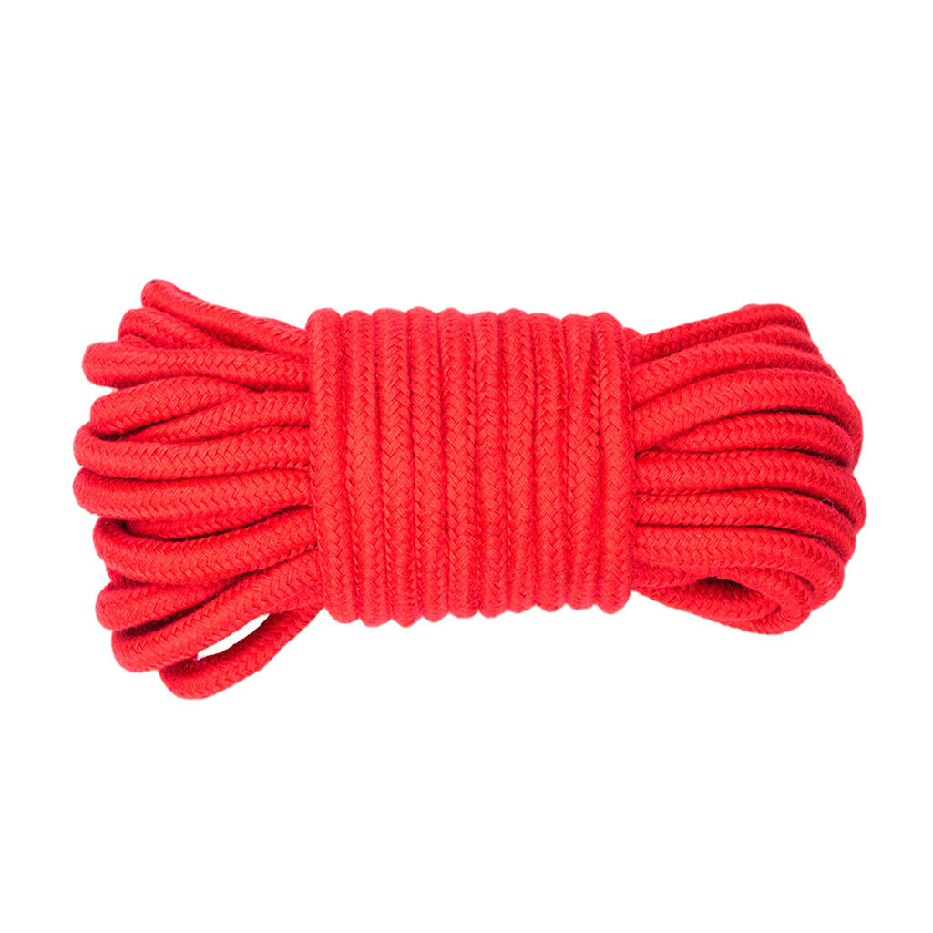 2PCS 6mm Macrame Rope 100% Natural Cotton Twisted Cord Artisan DIY Craft 20m
