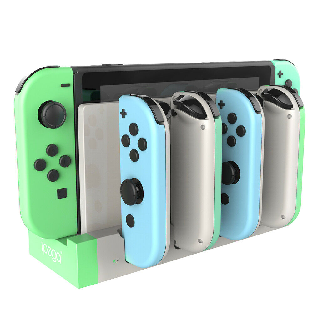 PG-9186A Game Controller Charger Charging Stand for Nintendo Switch Joy Con @