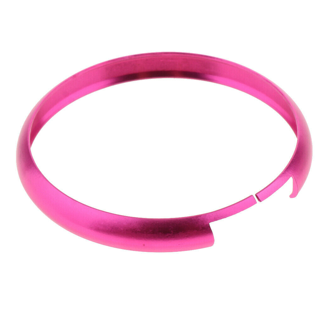 Key Fob Remote Case Trim Replacement Ring for Mini Cooper Pink and Golden