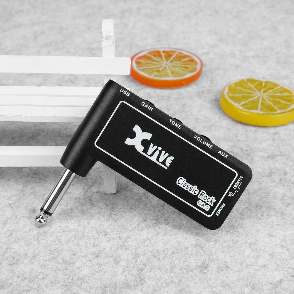 Xvive GA-3 Classic Rock Mini Portable Electric Guitar Plug Headphone Amplifiers