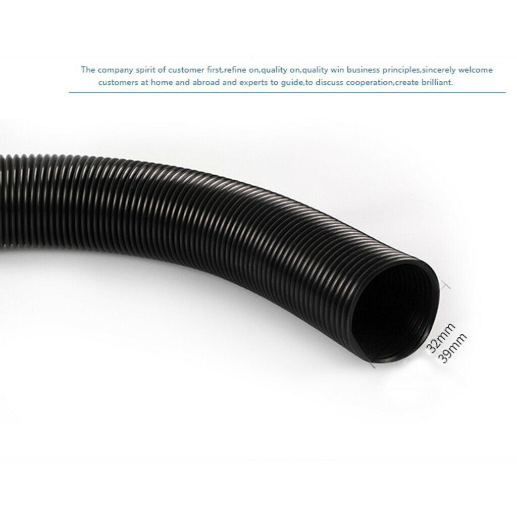 2x Plastic Universal Power Tool Hose Kit Flexible Vacuum Cleaner Hose Tube