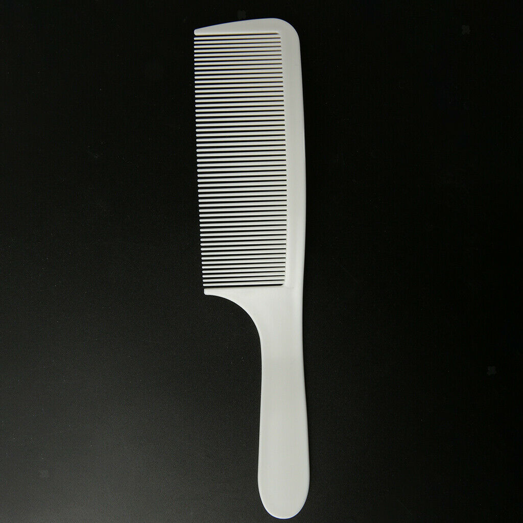 4x Curved Hair Clipper Cutting Comb Barber Flat Top Haircut Comb For Men