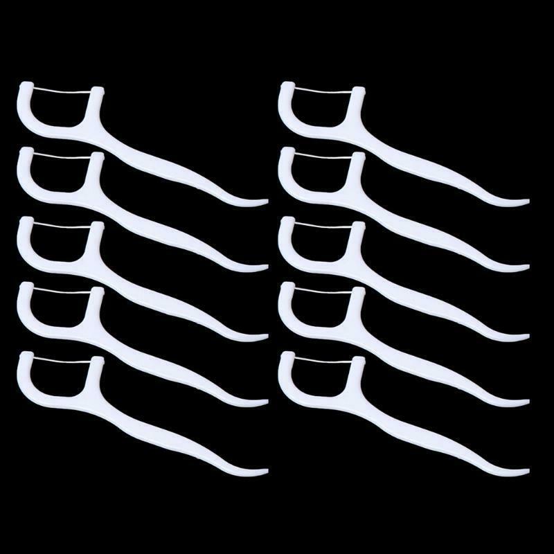 50X Dental Floss Flosser Picks Teeth Toothpicks Stick Tooth Clean Oral Care