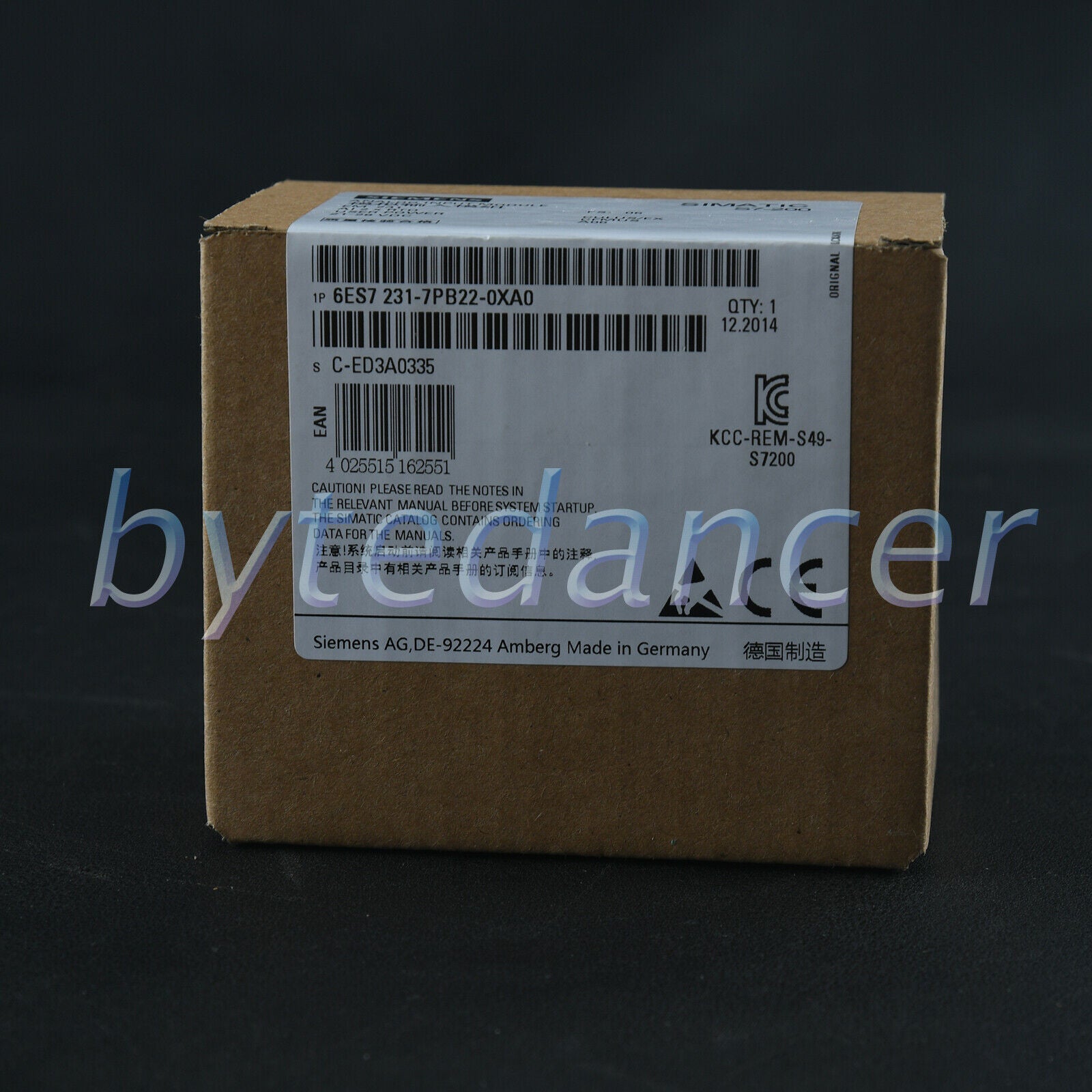 1PC New PLC 6ES7 231-7PB22-0XA0 One year warranty Fast  SM9T