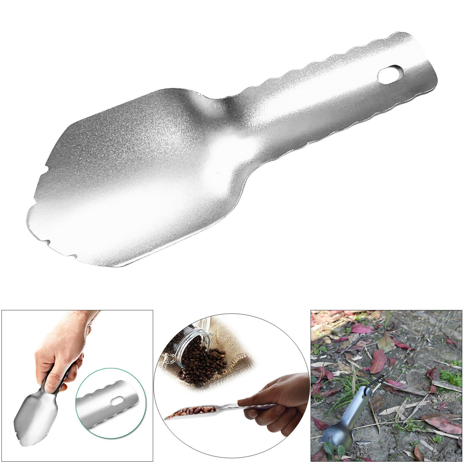 Durable Small Garden Shovel for Outdoor Camping Transplanting Planting Tool
