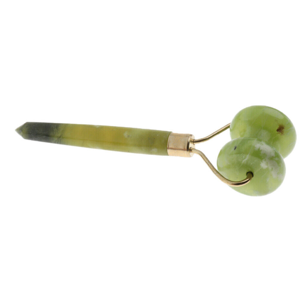 Natural Jade Jade Massager Roller Facial Gua Sha Beauty Massage Too