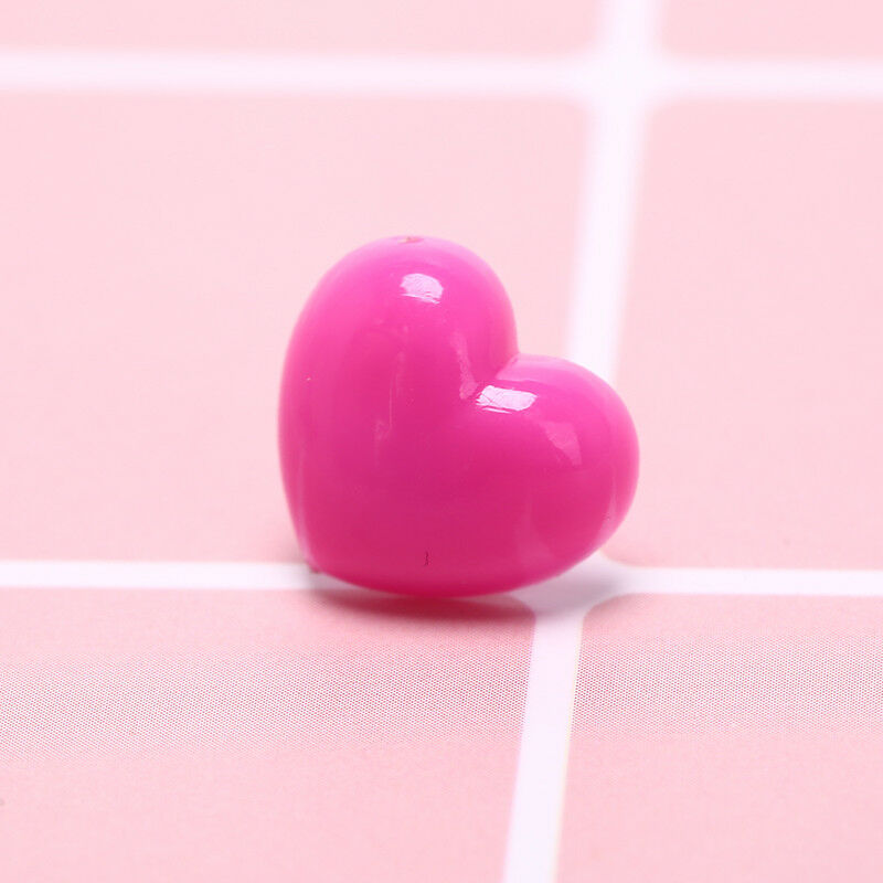 12pcs/box multi-color heart push pins notice board map drawing office thum.l8