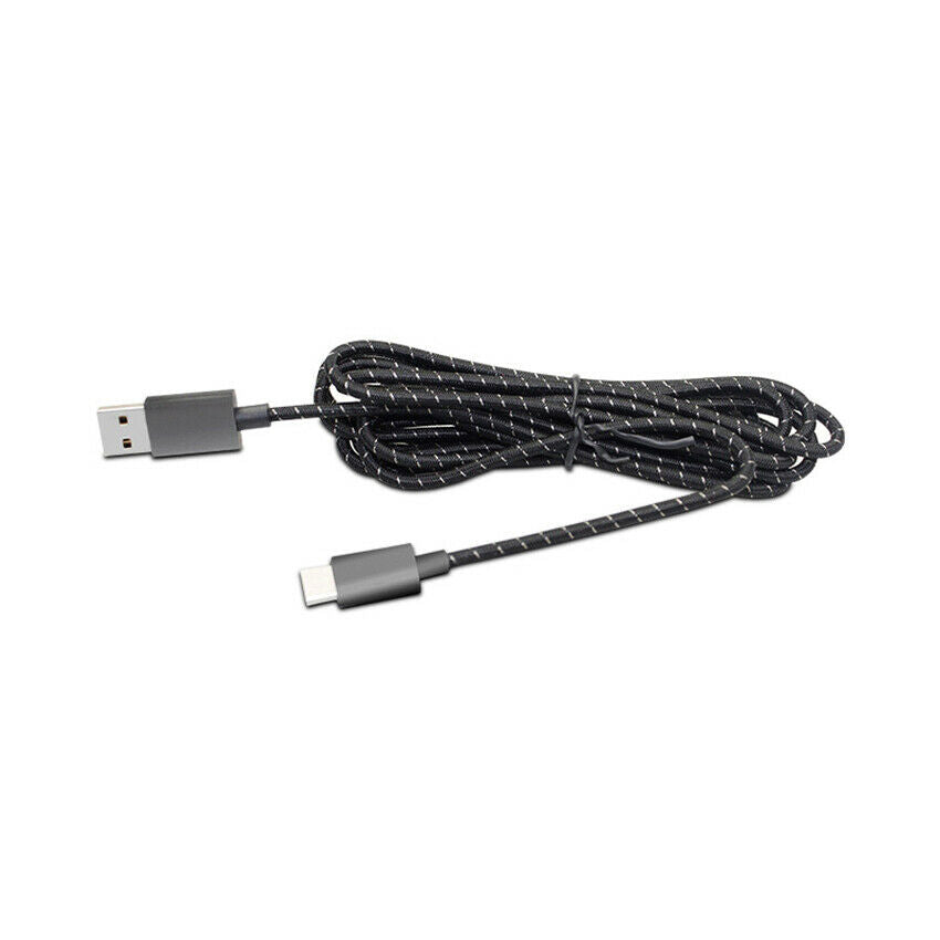 For Playstation 5 Controller Extra Strong Type C Braided Fast Charger USB Cable
