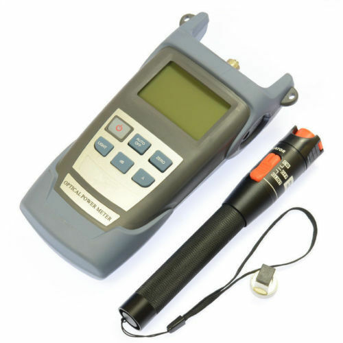 New Fiber Optical Power Meter and 30Km 30mW Visual Fault Locator Cable Tester